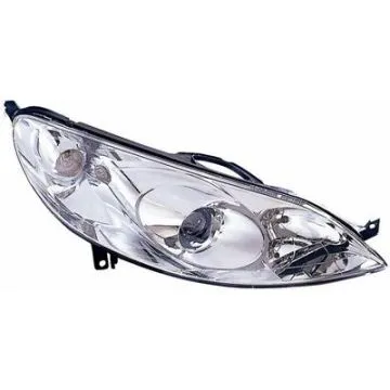 Peugeot 407 2004-2008 Faro Doble Derecho Ajuste Eléctrico + Motor H1+H7