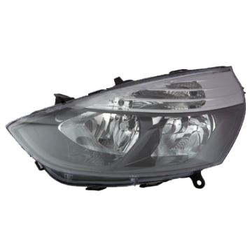 Renault Clio 2012-2016 "Authentique" Reflektor Lewy Czarny
