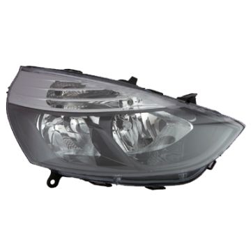 Renault Clio 2012-2016 "Authentique" Reflektor Prawy Czarny