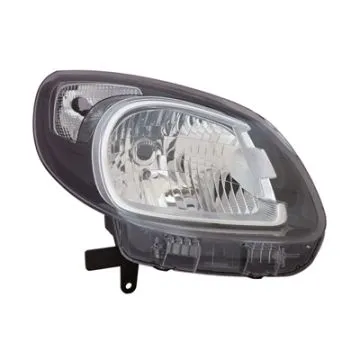Renault Kangoo 2013-2021 Scheinwerfer Rechts Elektrische Verstellung Mit Blinker Schwarz H4