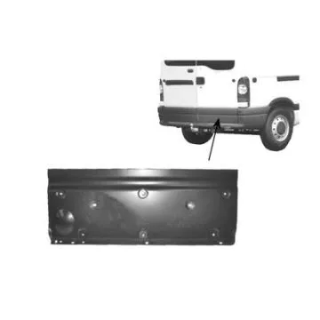 Renault Master 2003-2010 Türblech hinten rechts