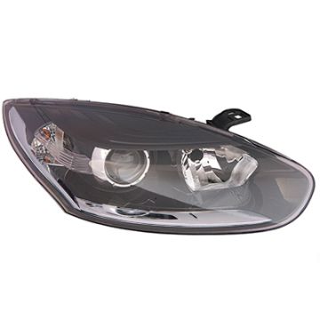 Renault Megane 2014-2016 OES Zwart Koplamp Rechts