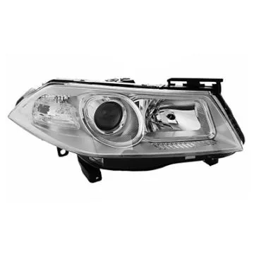 Renault Megane 2006-2009 Farol Direito Com Pisca H1+H7 Valeo