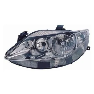 Seat Ibiza 2008-2012 Chroom Farol Esquerdo Ajuste Elétrico H7