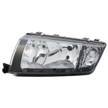 Skoda Fabia 2000-2007 Schwarz Scheinwerfer Links