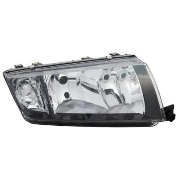 Skoda Fabia 2000-2007 Schwarz Scheinwerfer Rechts