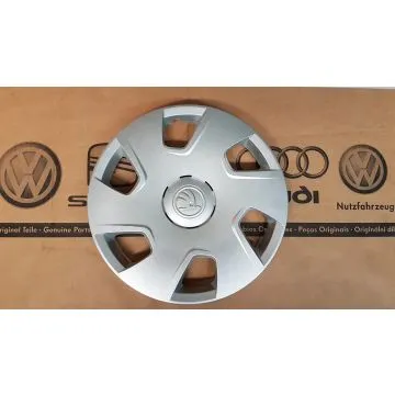 1x Embellecedor de Rueda Original Nuevo Skoda 15 pulgadas