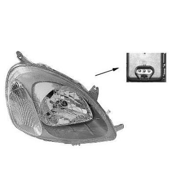 Toyota Yaris 1999-2003 type Valeo Headlight Left