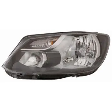 VW Caddy 2010-2013 H4 Hella Faro Izquierdo Regulación Eléctrica + Motor Con Intermitente