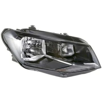 VW Caddy 2015+ Hella H4 Faro Derecho Ajuste Eléctrico + Motor Con Intermitente