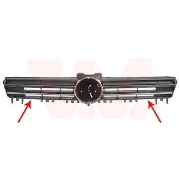 VW Golf 7 2012-2017 Grelha Highline+XENON