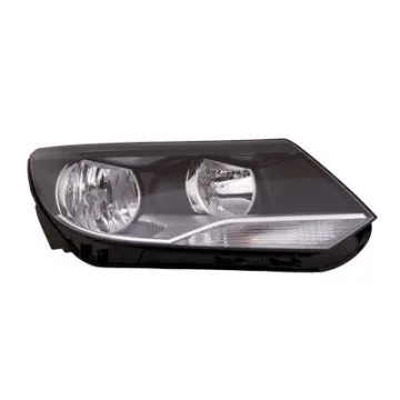 Volkswagen Tiguan 2011-2016 Farol Direito Ajuste Elétrico + Motor Com Pisca