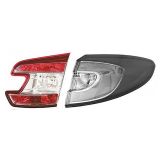 Renault Megane 2009-2015 Fanale Posteriore Destro Break Interno