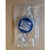 Hub cap Wheel cap 55 mm Original Seat Blue Original