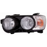 Chevrolet Aveo 2011+ Black Headlight Left