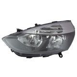 Renault Clio 2012-2016 "Authentique" Headlight Left Black