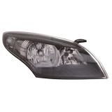 Renault Megane 2012-2013 Black Headlight Right