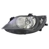 Seat Ibiza 2012-2015 Black Headlight Left
