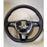Steering wheel VW Polo 6C 2015-2018 GTI Red New Original BB FDC